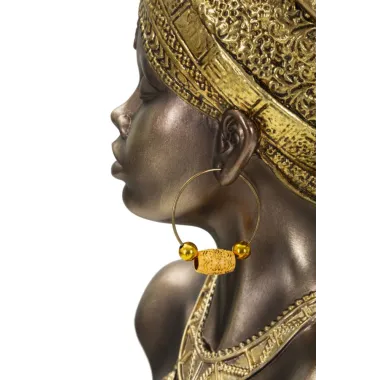 SCULTURA MUMBASA 23,5 17,5 39,5 cm